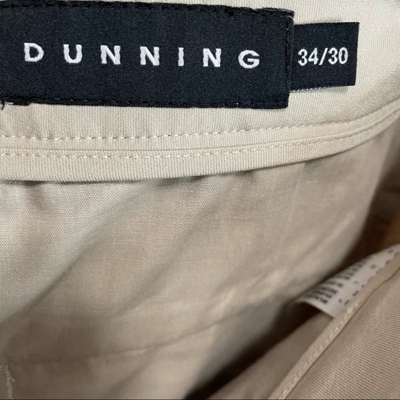 Dunning Everbest Tan Golf Pants Stretch - Picture 6 of 7